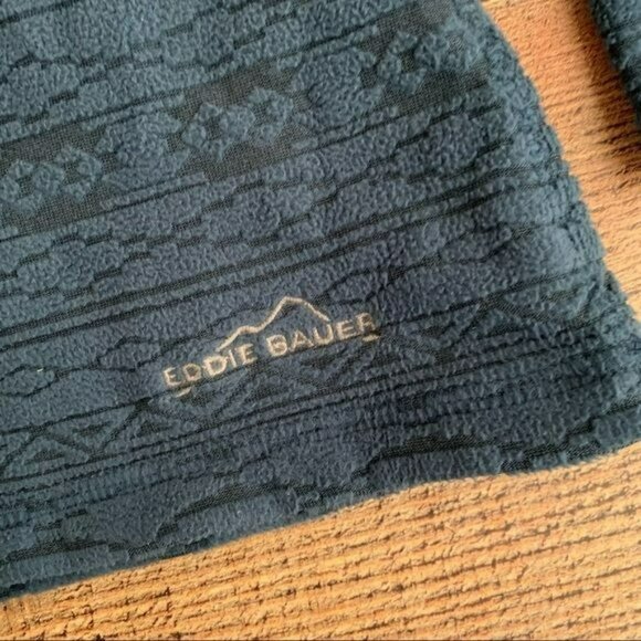Eddie Bauer women’s quarter zip textured fleece pullover jacket - S - Picture 6 of 8